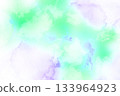 可愛的水彩背景 133964923