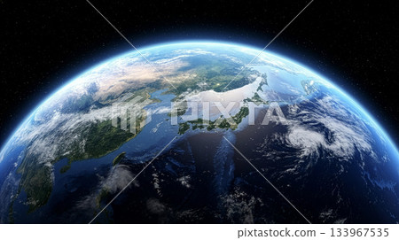Earth seen from space 133967535