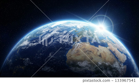 從太空看到的地球 133967541