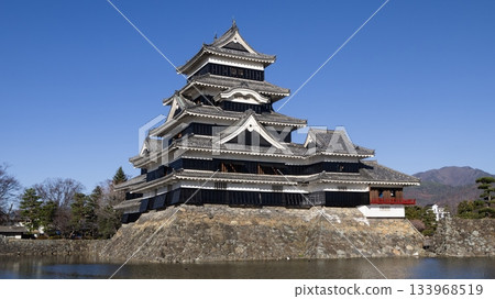 2025年11月29日，秋高氣爽的一天，松本城。 133968519