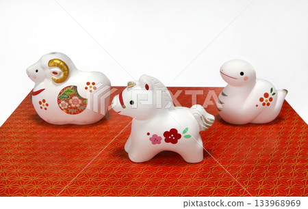 Horse Year of the Horse New Year's material 133968969