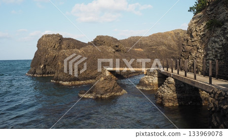 越前松島的海濱長廊 越前松島的海濱長廊 133969078