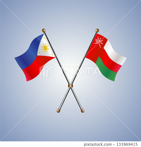 Philippines and Oman flag relations 133969415