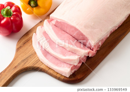 Pork loin block Pork loin block 133969549