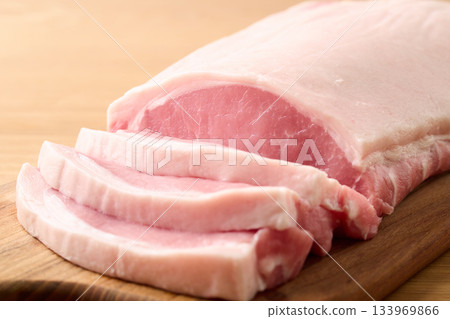 Pork loin block Pork loin block 133969866