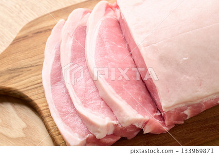 Pork loin block Pork loin block 133969871