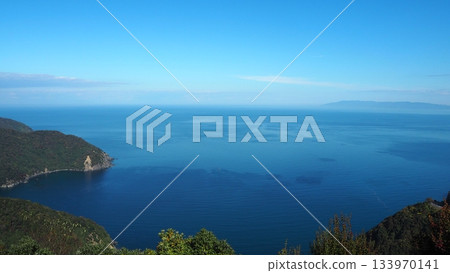 從彩虹線山頂公園看到的三方子 133970141