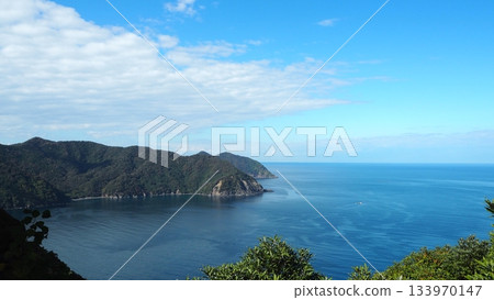 從彩虹線展望台眺望日本海 133970147