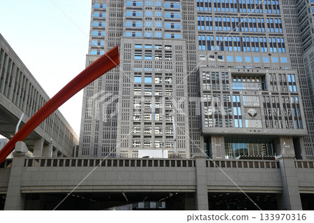 新宿的高層建築群 新宿的高層建築群 133970316