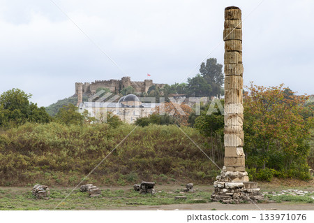 土耳其以弗所的阿爾忒彌斯神廟 133971076