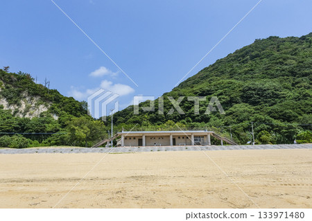 Rest house at Himeshima Beach on Himeshima Rest house at Himeshima Beach on Himeshima 133971480