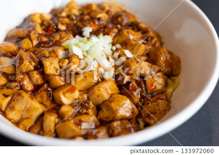 Delicious mapo tofu noodles 133972060