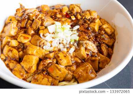 美味的麻婆豆腐麵 133972065