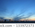 Yokohama Minato Mirai scenery from dusk to night - Image of the urban night view of the port city 133972373