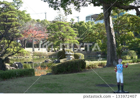 Japanese Garden at Kokura Racecourse 133972407