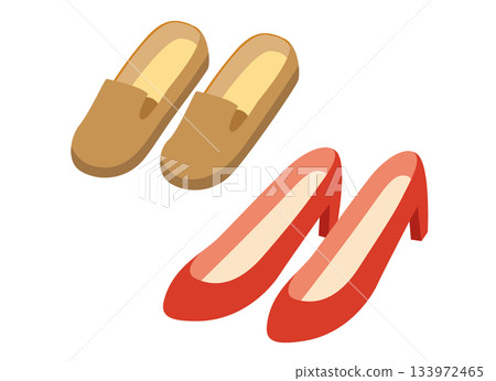 女鞋插圖 133972465