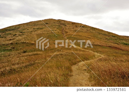 五島群島福江島冬季的御岳 五島群島福江島冬季的御岳 133972581