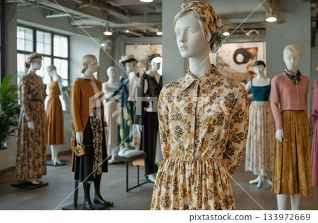 各種款式的模特兒 133972669