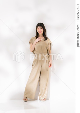 Female beauty vertical whole body Female beauty vertical whole body 133972695