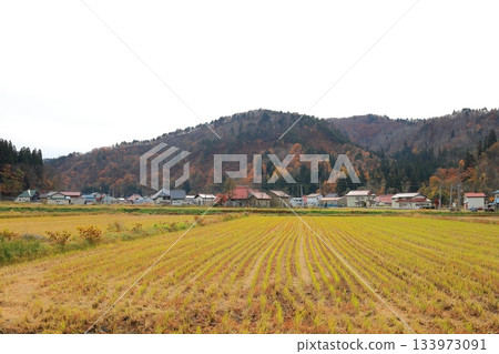 福島縣昭和村的景色 133973091