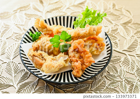 一盤雞肉天婦羅 一盤雞肉天婦羅 133973371