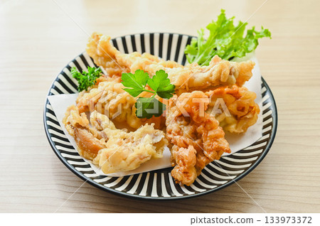 一盤雞肉天婦羅 一盤雞肉天婦羅 133973372