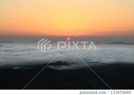 日出和雲海 4336 日出和雲海 4336 133973690