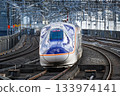 Yamagata Shinkansen E8 series departing from the platform 133974141