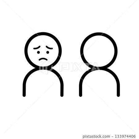 Person pictogram victim in trouble Person pictogram victim in trouble 133974406
