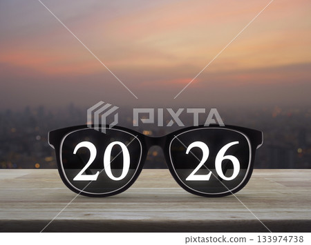 Business vision happy new year 2026 cover concept 133974738