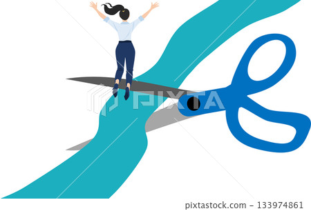 Illustration of a roadmap to achieving your goals 133974861
