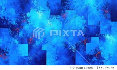 A blue background with red squares A blue background with red squares 133976076