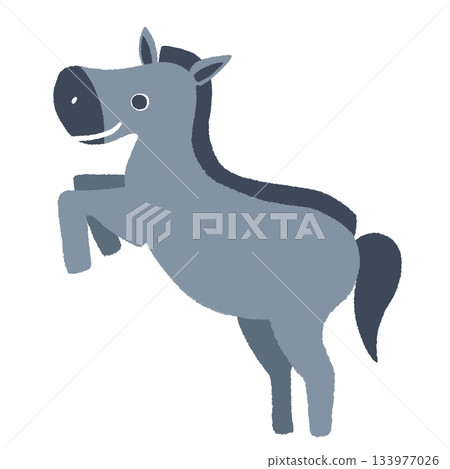 Jumping Horse Blue Jumping Horse Blue 133977026
