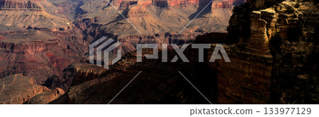 Hazy Sky Day At The Grand Canyon Arizona Hazy Sky Day At The Grand Canyon Arizona 133977129
