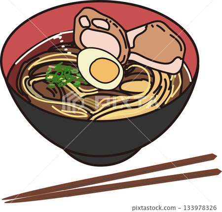 soy source ramen  133978326