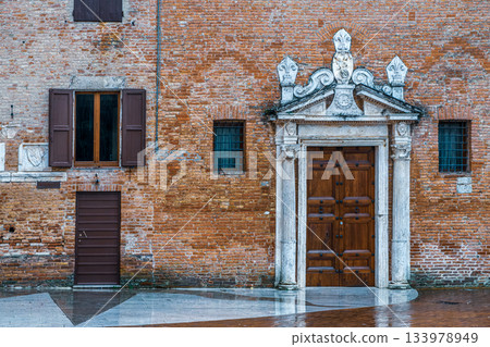 Old Wooden Doors 133978949