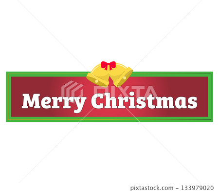 Christmas banner. Merry Christmas. Vector illustration Christmas banner. Merry Christmas. Vector illustration 133979020