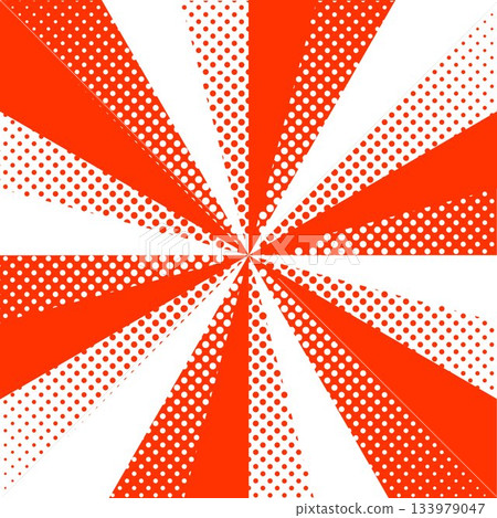Concentrated line background illustration, simple, red, red and white, vector 133979047