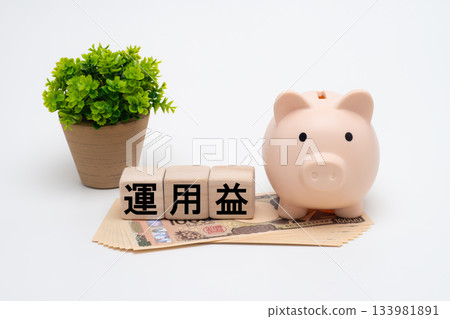 Image of investment gains from asset management 133981891