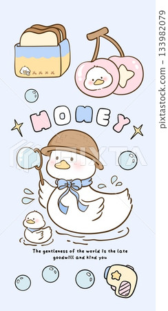 Adorable Cartoon Animal and Food Illustrations with Playful Sweet Designs Adorable Cartoon Animal and Food Illustrations with Playful Sweet Designs 133982079