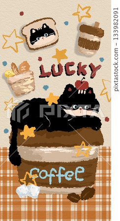 Adorable Cartoon Animal and Food Illustrations with Playful Sweet Designs Adorable Cartoon Animal and Food Illustrations with Playful Sweet Designs 133982091