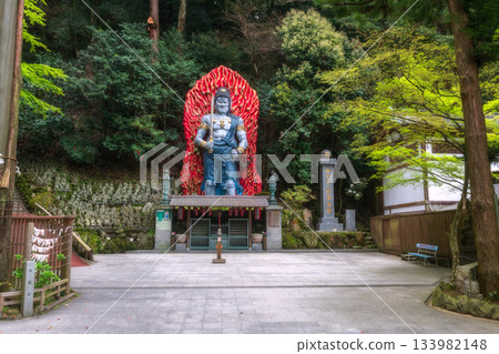Fudou Myouou statue at Nanzoin Temple, Sasaguri, Fukuoka, Japan Fudou Myouou statue at Nanzoin Temple, Sasaguri, Fukuoka, Japan 133982148