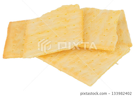 biscuits broken isolated on white background biscuits broken isolated on white background 133982402