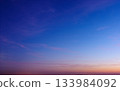 Beautiful dramatic scenic after sunset sky background after sunset 133984092