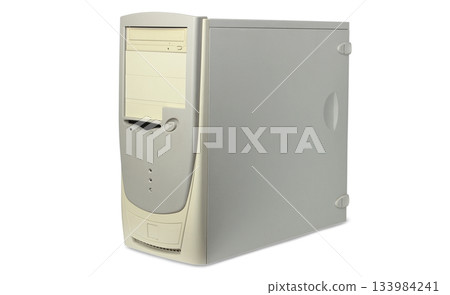Old computer case Old computer case 133984241