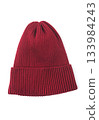 Wool knitted hat 133984243