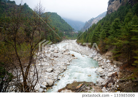 Dudh Koshi river along EBC trek, Nepal Dudh Koshi river along EBC trek, Nepal 133985000