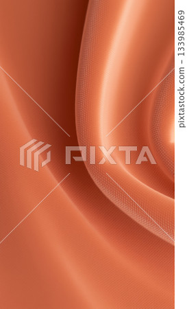 Caramel Color Velvet Fabric Texture 133985469