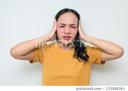 portrait of a young Asian transgender person portrait of a young Asian transgender person 133986361