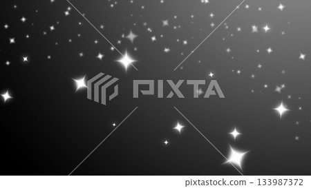 Luminous star effect on black background Luminous star effect on black background 133987372